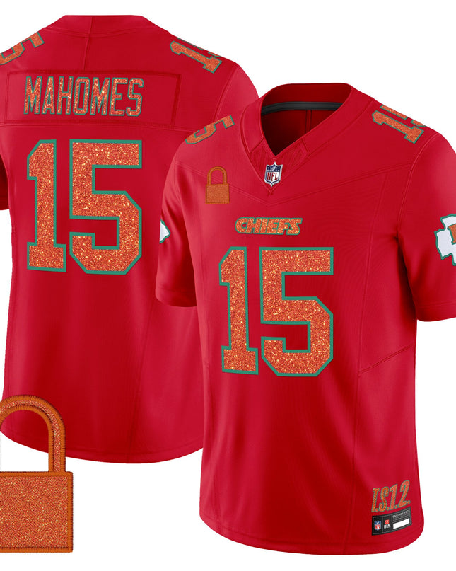 Men's Kansas City Chiefs 'Taylor Swift - TS12 - The Life of a Showgirl' Vapor Limited Jersey - All Stitched