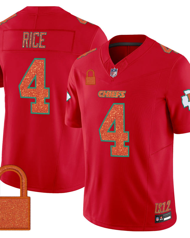Men's Kansas City Chiefs 'Taylor Swift - TS12 - The Life of a Showgirl' Vapor Limited Jersey - All Stitched