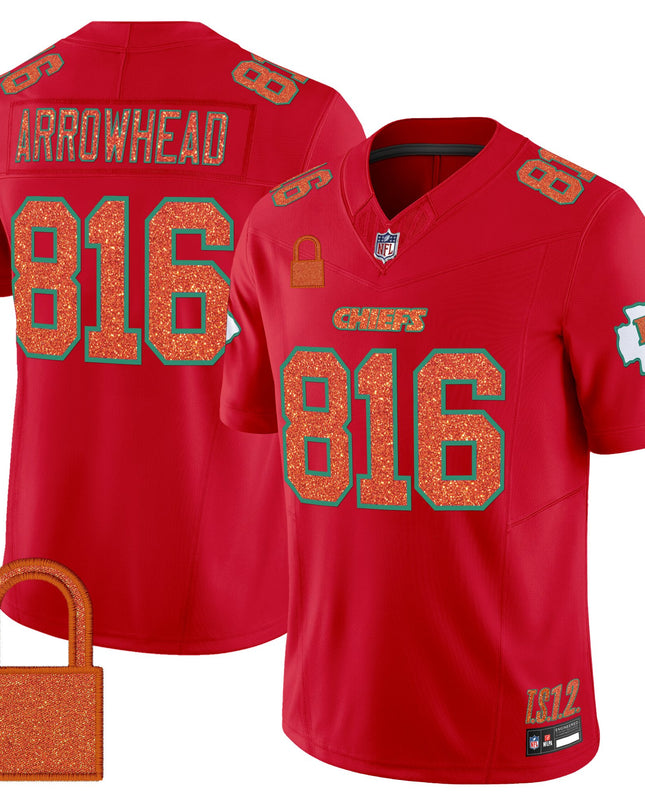 Men's Kansas City Chiefs 'Taylor Swift - TS12 - The Life of a Showgirl' Vapor Limited Jersey - All Stitched