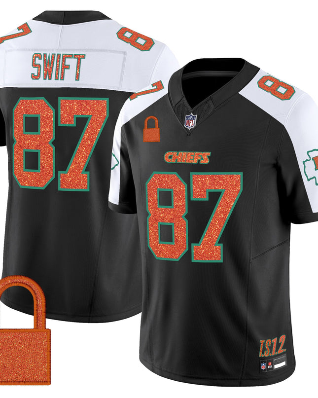 Men's Kansas City Chiefs 'Taylor Swift - TS12 - The Life of a Showgirl' Vapor Limited Jersey - All Stitched