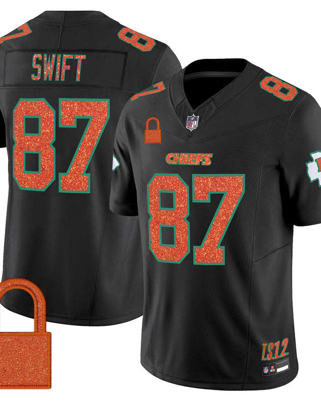 Men's Kansas City Chiefs 'Taylor Swift - TS12 - The Life of a Showgirl' Vapor Limited Jersey - All Stitched