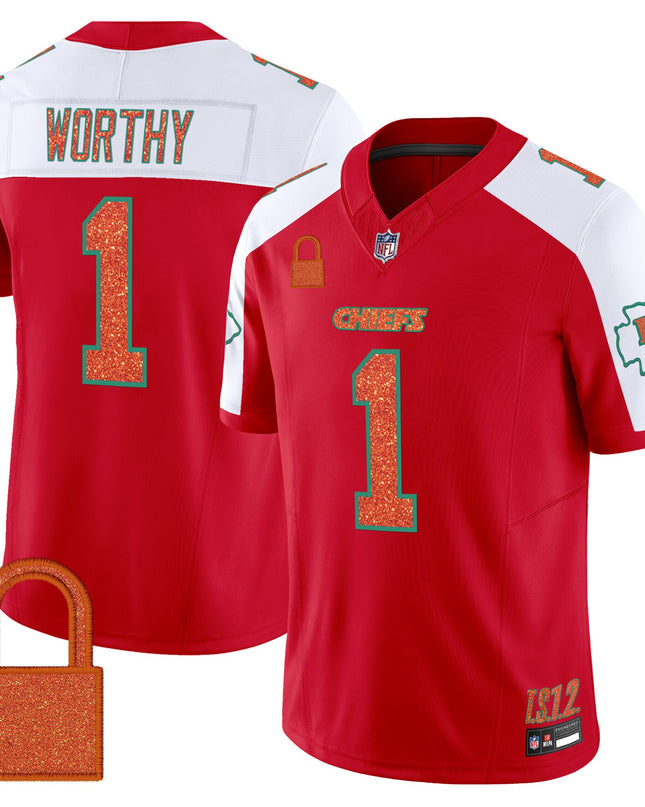Men's Kansas City Chiefs 'Taylor Swift - TS12 - The Life of a Showgirl' Vapor Limited Jersey - All Stitched