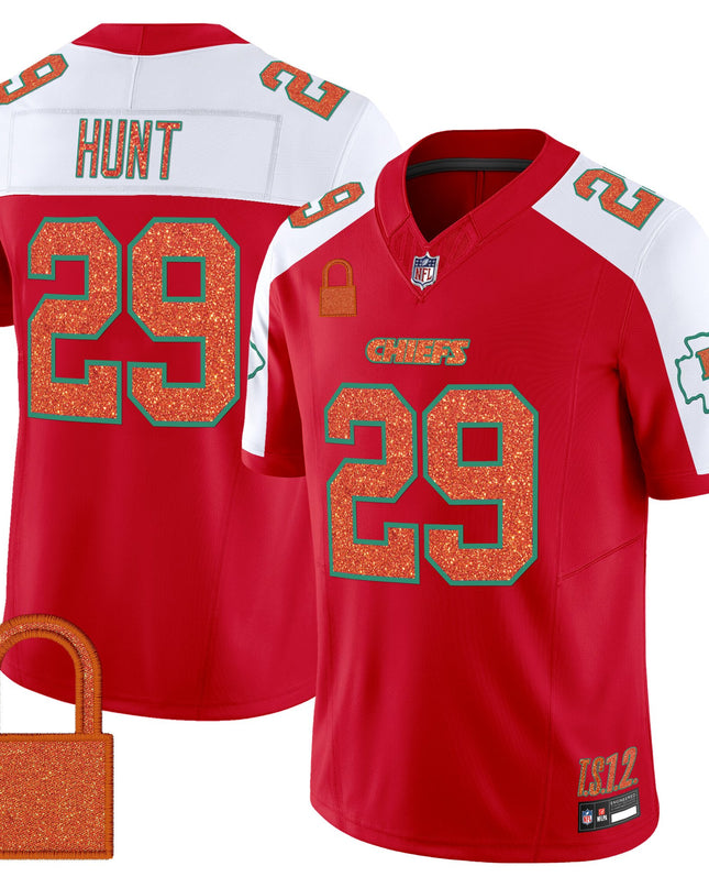 Men's Kansas City Chiefs 'Taylor Swift - TS12 - The Life of a Showgirl' Vapor Limited Jersey - All Stitched