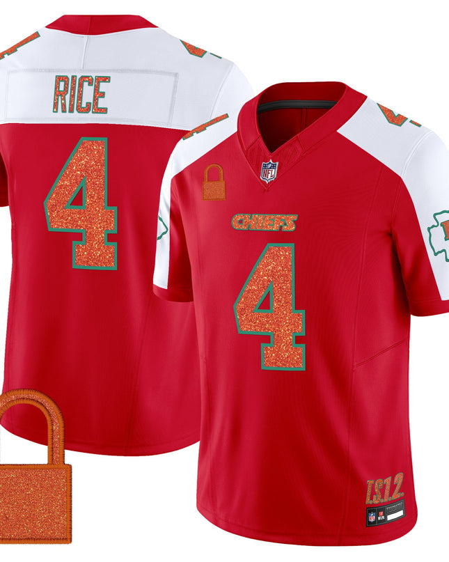 Men's Kansas City Chiefs 'Taylor Swift - TS12 - The Life of a Showgirl' Vapor Limited Jersey - All Stitched