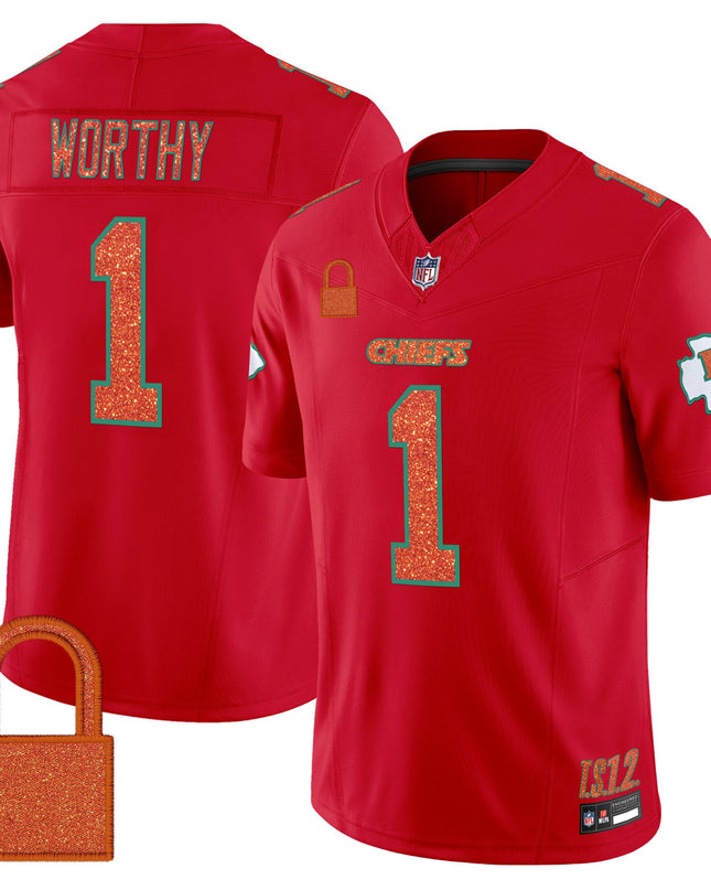 Men's Kansas City Chiefs 'Taylor Swift - TS12 - The Life of a Showgirl' Vapor Limited Jersey - All Stitched