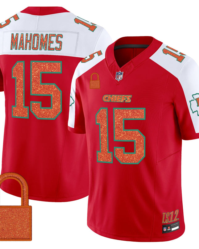 Men's Kansas City Chiefs 'Taylor Swift - TS12 - The Life of a Showgirl' Vapor Limited Jersey - All Stitched