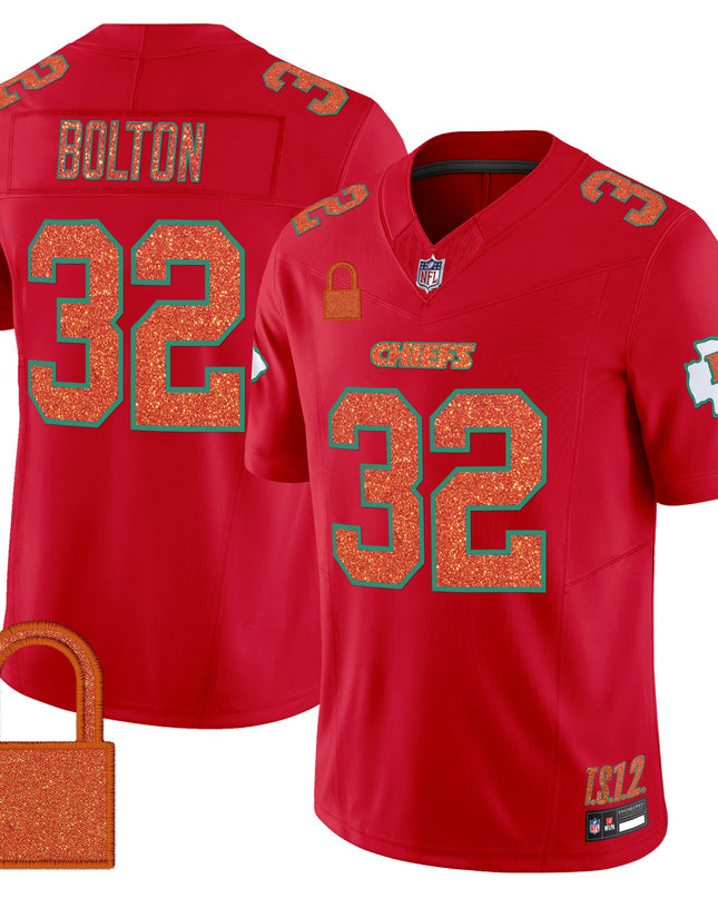 Men's Kansas City Chiefs 'Taylor Swift - TS12 - The Life of a Showgirl' Vapor Limited Jersey - All Stitched