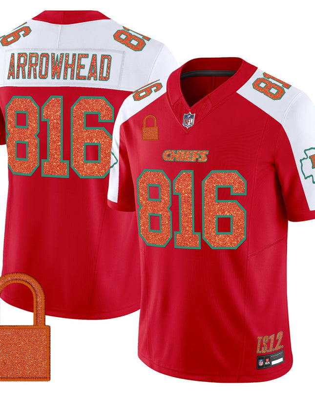 Men's Kansas City Chiefs 'Taylor Swift - TS12 - The Life of a Showgirl' Vapor Limited Jersey - All Stitched