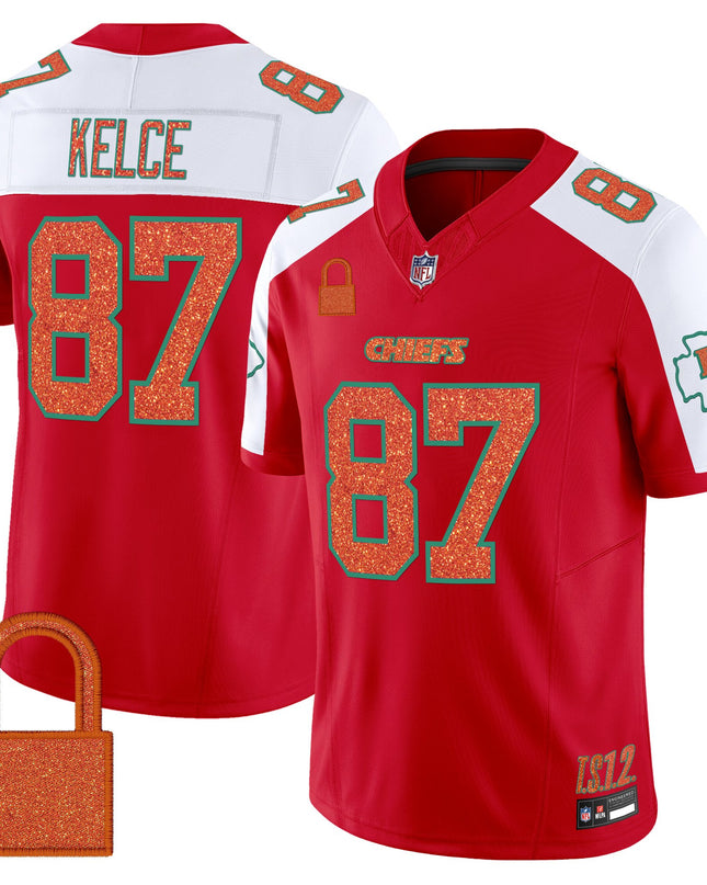 Men's Kansas City Chiefs 'Taylor Swift - TS12 - The Life of a Showgirl' Vapor Limited Jersey - All Stitched