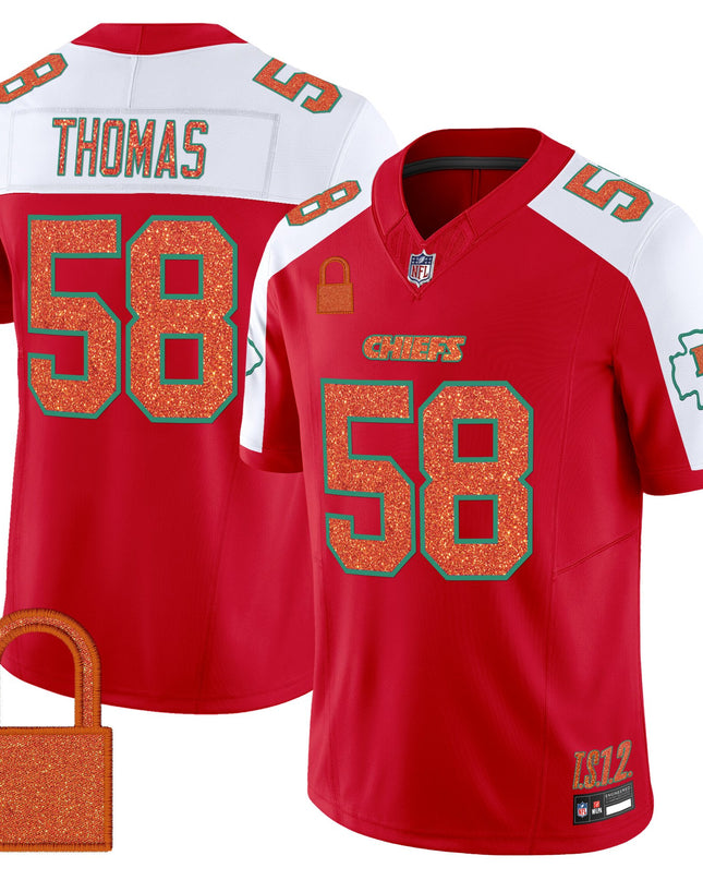 Men's Kansas City Chiefs 'Taylor Swift - TS12 - The Life of a Showgirl' Vapor Limited Jersey - All Stitched