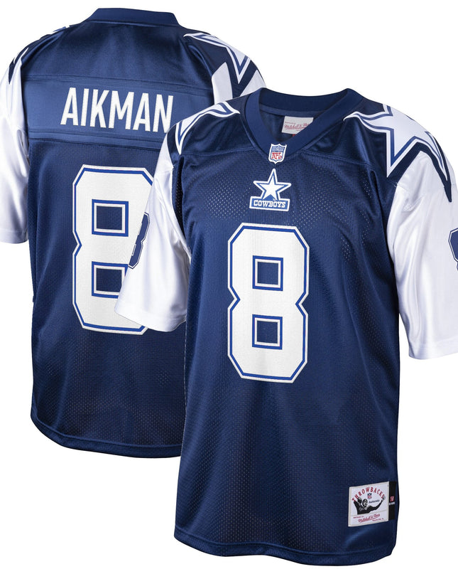 Men's Dallas Cowboys Throwback Player Jersey - All Stitched