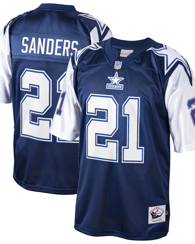 Men's Dallas Cowboys Throwback Player Jersey - All Stitched