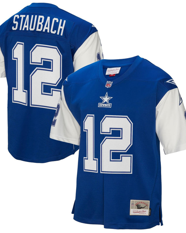 Men's Dallas Cowboys Throwback Player Jersey - All Stitched
