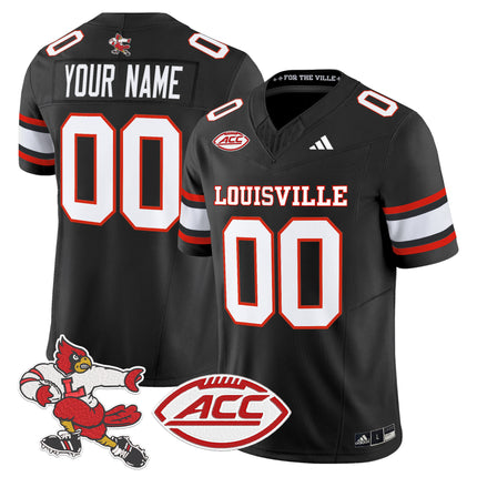 Louisville Cardinals '1980s Throwback' Vapor Limited Custom Jersey - All Stitched