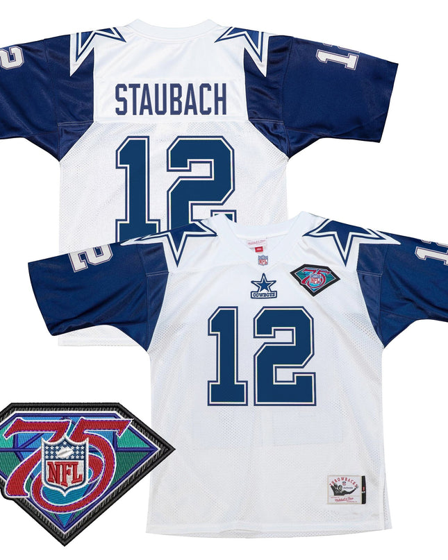 Men's Dallas Cowboys Throwback Player Jersey - All Stitched