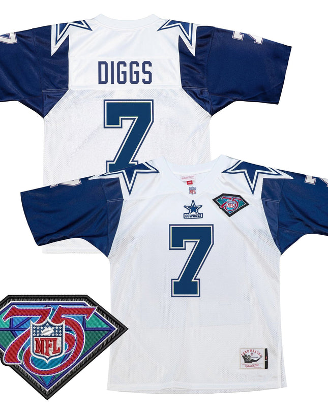 Men's Dallas Cowboys Throwback Player Jersey - All Stitched