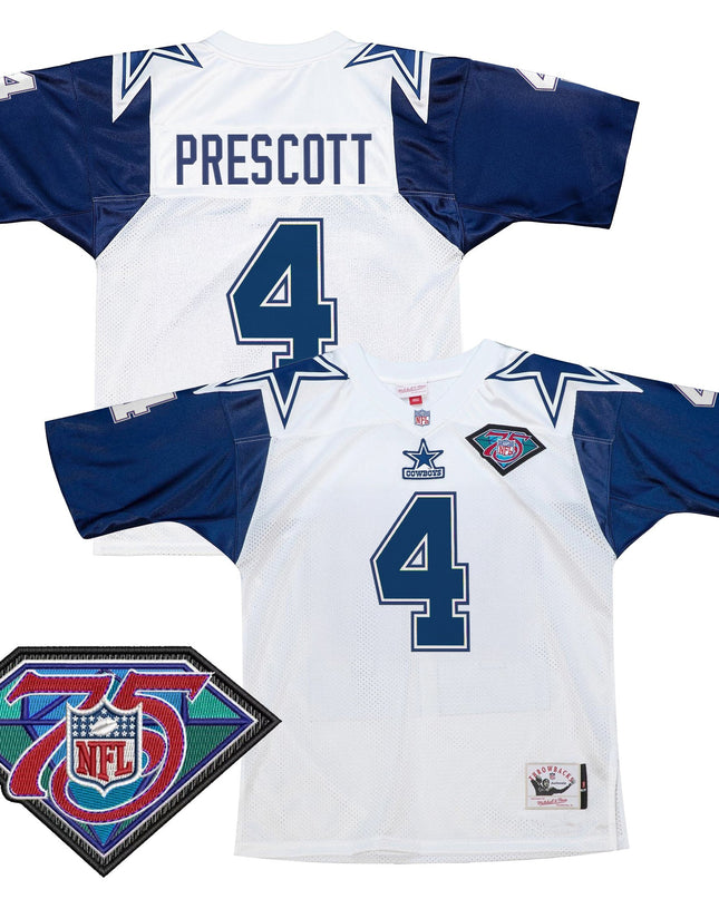 Men's Dallas Cowboys Throwback Player Jersey - All Stitched