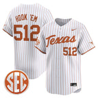 White Pinstripe / Hook 'Em 512 / S