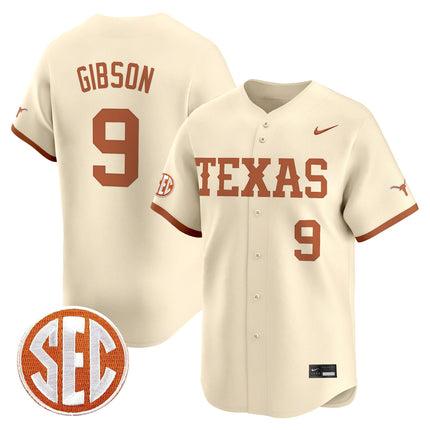 Men's Texas Longhorns 2025 Vapor Baseball Jersey - All Stitched