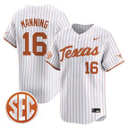 White Pinstripe / Arch Manning / S