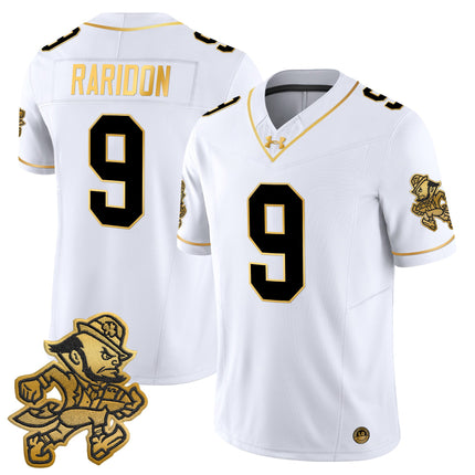 Men's Notre Dame Fighting Irish 2025 'Gridiron Leprechaun Edition' Gold Vapor Limited Jersey – All Stitched