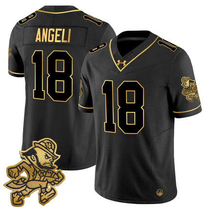 Men's Notre Dame Fighting Irish 2025 'Gridiron Leprechaun Edition' Gold Vapor Limited Jersey – All Stitched