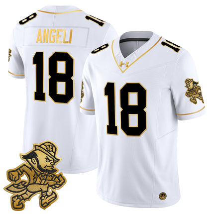 Men's Notre Dame Fighting Irish 2025 'Gridiron Leprechaun Edition' Gold Vapor Limited Jersey – All Stitched