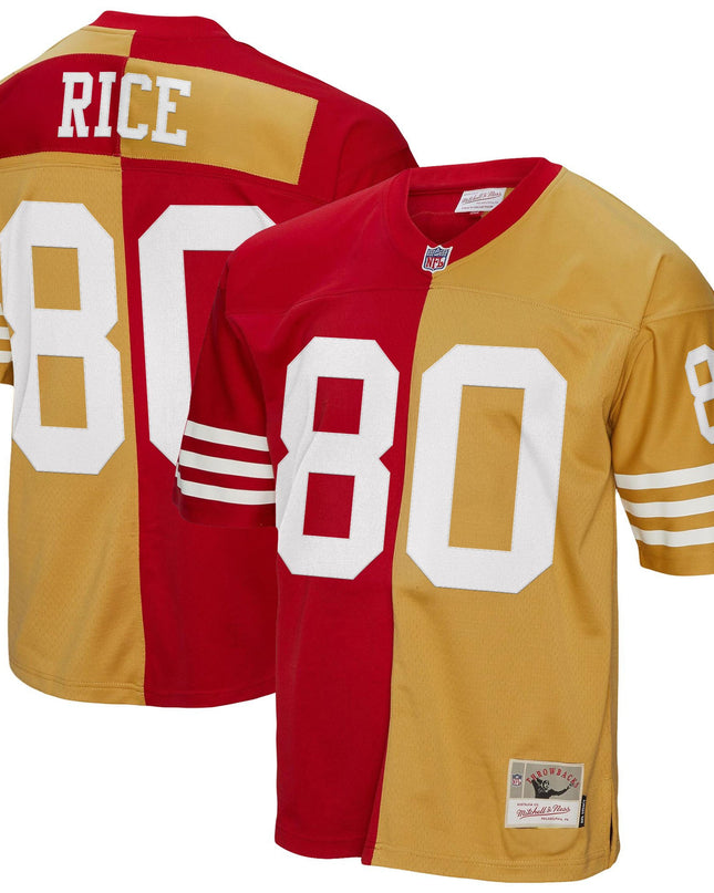 Men's San Francisco 49ers Throwback Player Jersey - All Stitched