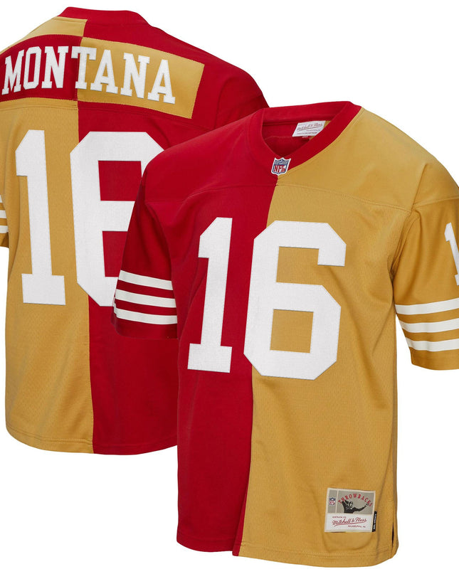 Men's San Francisco 49ers Throwback Player Jersey - All Stitched