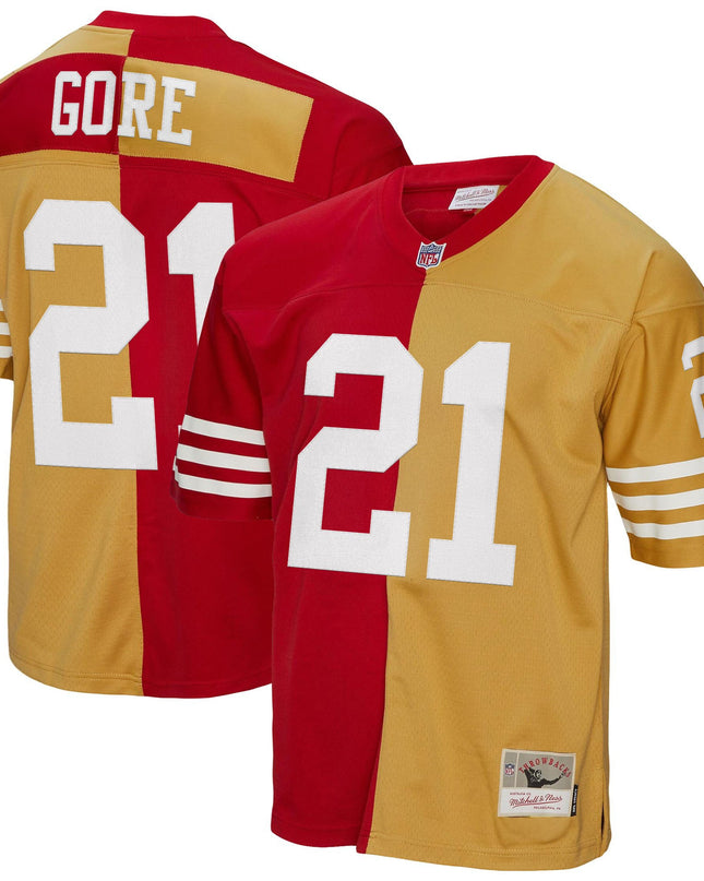 Men's San Francisco 49ers Throwback Player Jersey - All Stitched