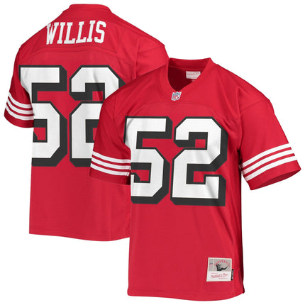 Men's San Francisco 49ers Throwback Player Jersey - All Stitched