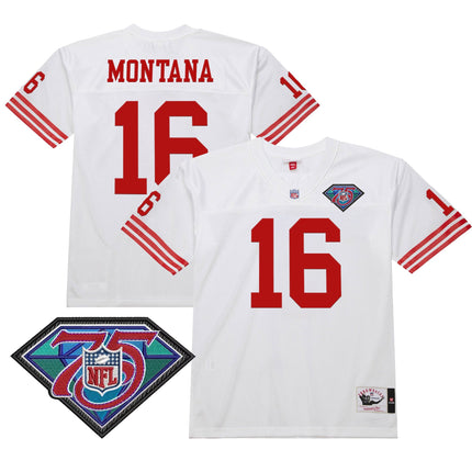 Men's San Francisco 49ers Throwback Player Jersey - All Stitched
