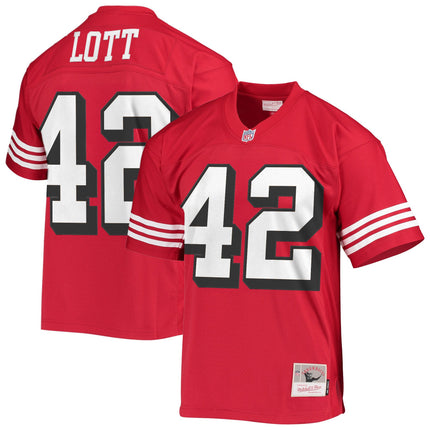 Men's San Francisco 49ers Throwback Player Jersey - All Stitched