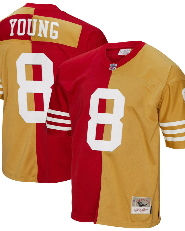 Men's San Francisco 49ers Throwback Player Jersey - All Stitched