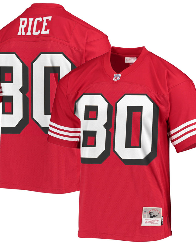Men's San Francisco 49ers Throwback Player Jersey - All Stitched