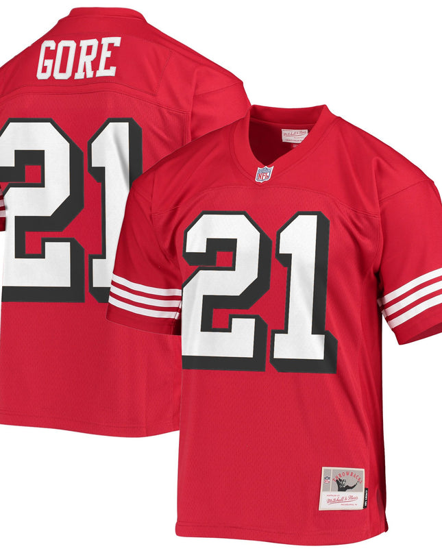 Men's San Francisco 49ers Throwback Player Jersey - All Stitched