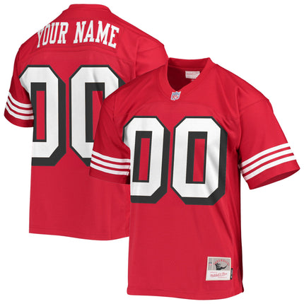 San Francisco 49ers Throwback Player Custom Jersey - All Stitched