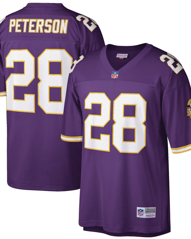 Men's Minnesota Vikings Throwback Player Jersey - All Stitched