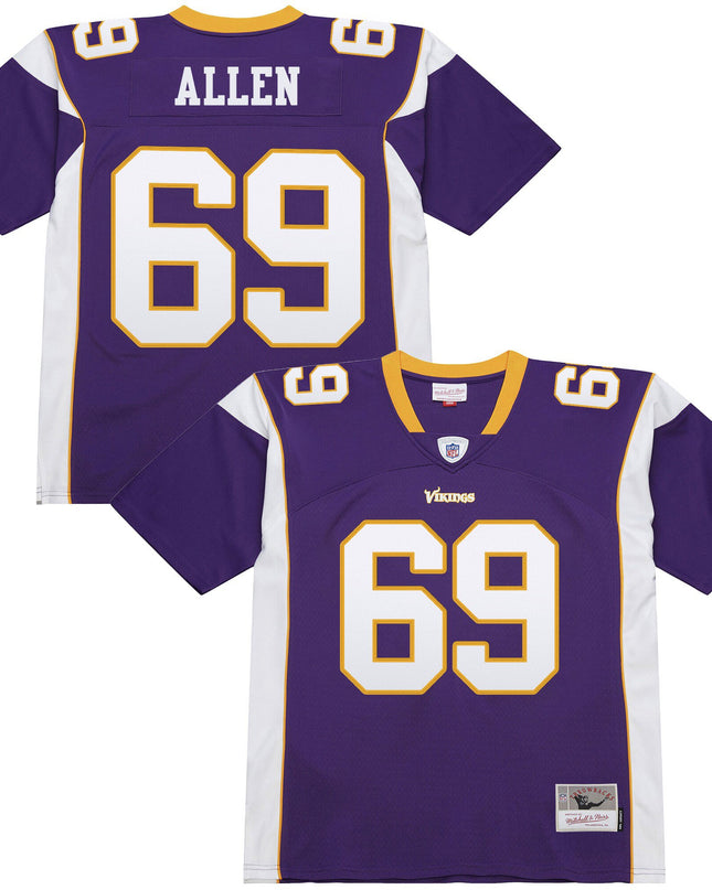 Men's Minnesota Vikings Throwback Player Jersey - All Stitched