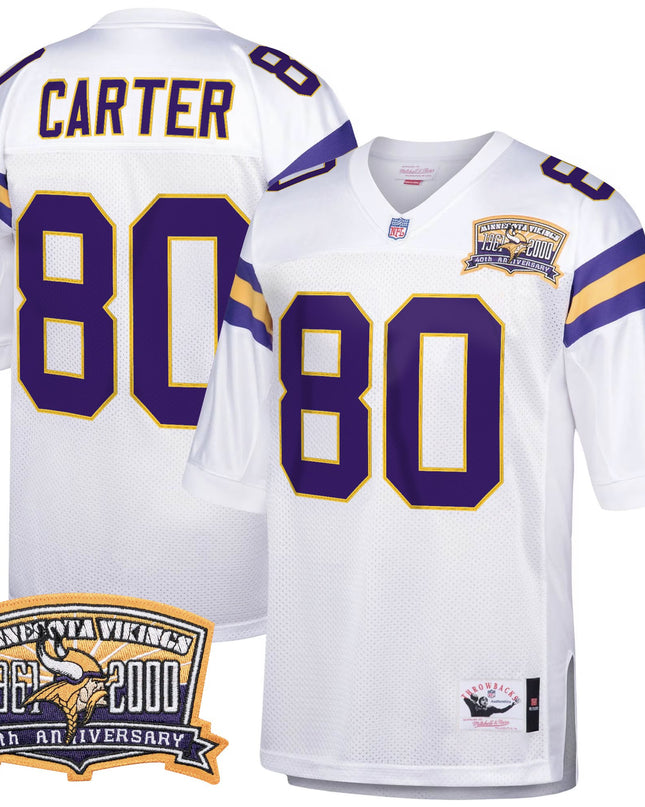 Men's Minnesota Vikings Throwback Player Jersey - All Stitched