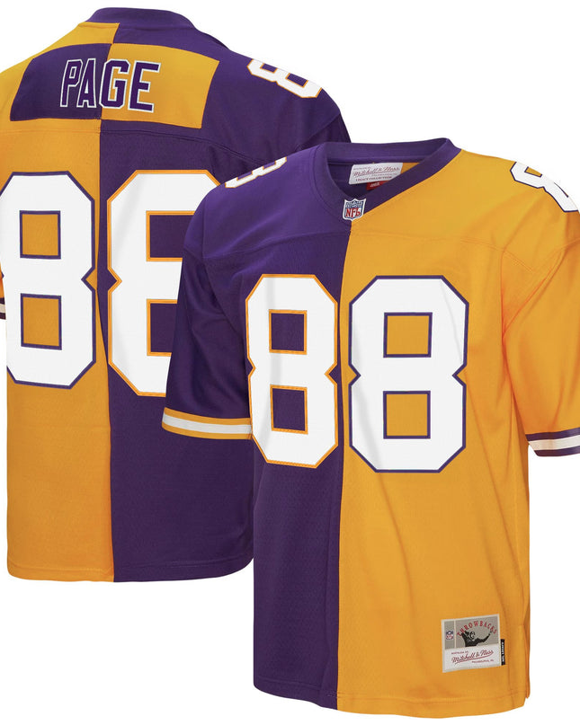 Men's Minnesota Vikings Throwback Player Jersey - All Stitched