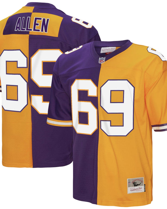 Men's Minnesota Vikings Throwback Player Jersey - All Stitched