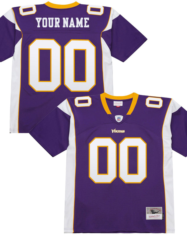 Minnesota Vikings Throwback Player Custom Jersey - All Stitched