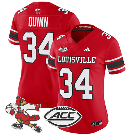 Women's Louisville Cardinals '1980s Throwback' Vapor Limited Jersey - All Stitched