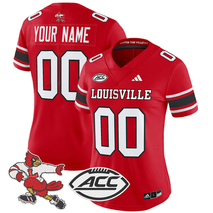 Louisville Cardinals '1980s Throwback' Vapor Limited Custom Jersey - All Stitched
