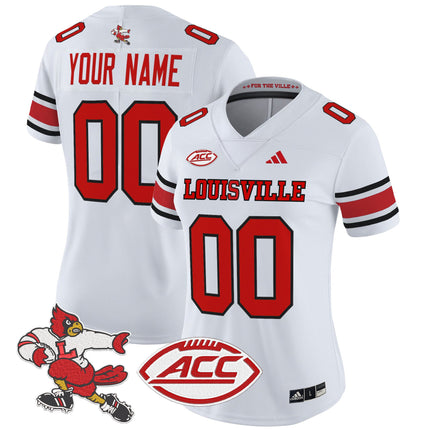 Louisville Cardinals '1980s Throwback' Vapor Limited Custom Jersey - All Stitched