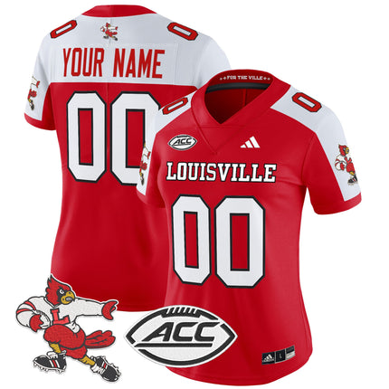 Louisville Cardinals '1980s Throwback' Vapor Limited Custom Jersey - All Stitched