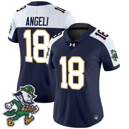 Women's Notre Dame Fighting Irish 2025 'Gridiron Leprechaun Edition' Vapor Limited Jersey – All Stitched