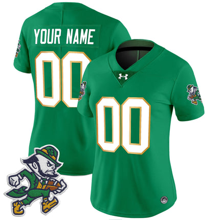 Notre Dame Fighting Irish 2025 'Gridiron Leprechaun Edition' Vapor Limited Custom Jersey – All Stitched