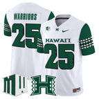 White / #25 Warriors / S